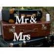 drewniany napis mr mrs bialy partydeco 3szt