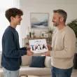 duza kartka dla taty personalizowana z zyczeniami prezent na urodziny dzien ojca a4