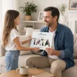 duza kartka dla taty personalizowana z zyczeniami prezent na urodziny dzien ojca a4