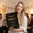 duza personalizowana kartka gratulacje z okazji zadnia matury glamour biret konfetti