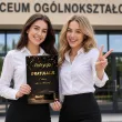 duza personalizowana kartka gratulacje z okazji zadnia matury glamour biret konfetti