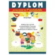 dyplom pasowania na przedszkolaka tablica a5 5 szt