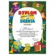 dyplom pasowania na ucznia wesoly piornik rozpoczecie roku szkolnego