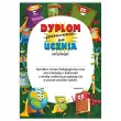 dyplomy pasowania na ucznia wesoly piornik rozpoczecie roku szkolnego a5 5 szt