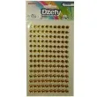 dzety samoprzylepne krysztalki 3d 6mm zlote brewis
