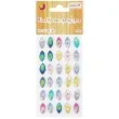 dzety samoprzylepne krysztalki muszelki mix aliga 30 szt