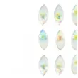dzety samoprzylepne krysztalki muszelki opalizujacy aliga 30 szt