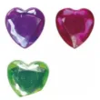 dzety samoprzylepne krysztalki serca kolorowe mix titanum 84 cm