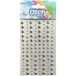 dzety samoprzylepne krysztalki srebrno zloty brewis 4 8 mm 120 szt