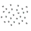 dzety samoprzylepne krysztaly srebrne 4mm 550 szt