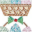 dzety samoprzylepne wielkanocny stroik mix brewis 32 szt