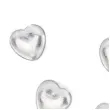dzety w ksztalcie serca srebrny 8mm 50 szt partydecp