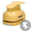 dziurkacz kreatywny swiateczny aniolek zolty brewis 5 cm