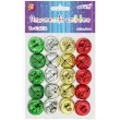 dzwoneczki dekoracyjne classic czerwony zloty srebrny zielony aliga 15 mm 20 szt