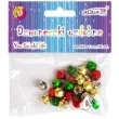dzwoneczki dekoracyjne classic mix aliga 10 mm 30 szt