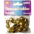 dzwoneczki dekoracyjne classic zlote aliga 15 mm 20 szt