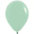 ekoracje na urodziny mini balony lateksowe dusk green tea zielone ciemne do girland 5 x50