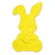 etui na sztucce wielkanocny kroliczek zolty 2 szt