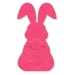 etui na sztucce wielkanocny krolik uszatek rozowy 2 szt