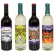 etykiety na butelke halloween 4 szt