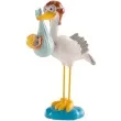figurka na tort baby shower boy bocian dekora 14 cm
