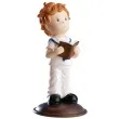 figurka na tort chlopiec z modlitewnikiem dekora 12 cm