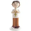 figurka na tort chlopiec z rozancem dekora 13 cm