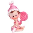 figurka na tort dziewczynka z lizakiem