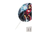 figurka na tort iron man zestaw dekora 8 cm
