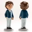 figurka na tort komunia chlopiec z ksiazeczka dekora 13 cm