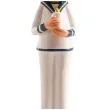 figurka na tort komunia chlopiec ze swieca komunijna dekora 13 cm