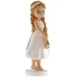 figurka na tort komunia dziewczynka bosa dekora 13 cm