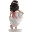 figurka na tort komunia dziewczynka w sukience dekora 16 cm