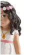 figurka na tort komunia dziewczynka w sukience dekora 16 cm
