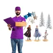figurka na tort kraina lodu elsa anna olaf zestaw dekora 9 5 cm