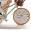 figurka na tort mloda para na rowerze dekora 16 x 18 cm