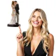 figurka na tort mloda para w objeciach dekora 18 cm