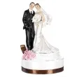 figurka na tort para mloda na podescie 16 cm