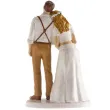 figurka na tort para mloda z tabliczka dekora 16 cm
