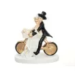 figurka para mloda na rowerze 1 szt