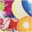 flaga klaun z balonami boland 60 x 90 cm