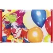 flaga klaun z balonami boland 60 x 90 cm