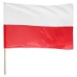 flaga narodowa polska na drzewcu arpex 68x110 cm