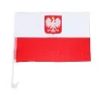 flaga samochodowa na szybe polska 32x42 cm
