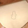 foremka boze narodzenie balwanek krzysiek 58x88 mm biala