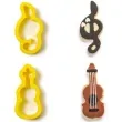 foremka do ciasteczek gitara klucz wiolinowy decora 2 szt