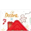foremka do ciasteczek piernikowy ludzik i domek decora 2 szt