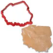 foremka polska czerwona 83x78 mm