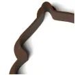foremka poop kupa kontur 79x77 mm brazowa