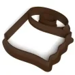 foremka poop papier toaletowy 81x68 mm brazowa